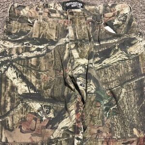 Mossy Oak Men's Realtree-Style in Brown/Green Camo